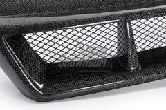 Volkswagen Golf R GTI Base MK7 MK7.5 2015 2016 2017 2018 2019 2020 2021 with Aftermarket Parts - Front Grill Replacement & ROBOT emblem cover Carbon Fiber / FRP from Robot Craftsman