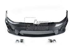Volkswagen Golf R GTI Base MK7 MK7.5 2015 2016 2017 2018 2019 2020 2021 & Golf R GTI Base MK7 2015 2016 2017 & Golf R GTI Base MK7.5 2018 2019 2020 2021 with Aftermarket Parts - Front Lip & Front Bumper Carbon Fiber / FRP from Robot Craftsman