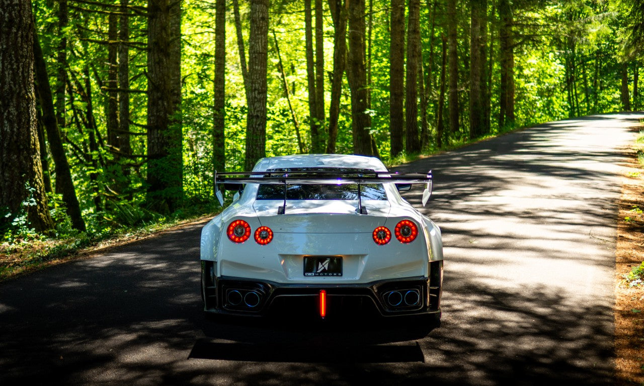 Robot Craftsman "Godzilla" Widebody Rear Diffuser for Nissan GTR R35 2008-ON - Performance SpeedShop