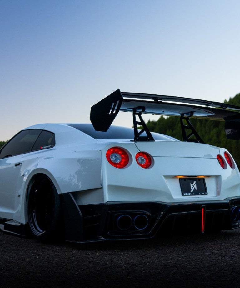 Robot Craftsman "Godzilla" Widebody Rear Diffuser for Nissan GTR R35 2008-ON - Performance SpeedShop