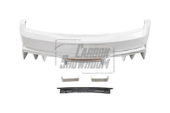 Ford Mustang Ecoboost V6 GT March1 Bullitt S550.1 S550.2 2015 2016 2017 2018 2019 2020 2021 2022 2023 with Aftermarket Parts - GTD Style Rear Bumper & Diffuser Carbon Fiber / FRP from Robot Craftsman