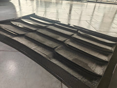 Robot Craftsman "GODZILLA" Rear Window Louvers for Nissan GTR Nismo T-Spec Premium Carbon Fiber/FRP