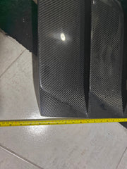 Robot Craftsman "GODZILLA" Rear Window Louvers for Nissan GTR Nismo T-Spec Premium Carbon Fiber/FRP