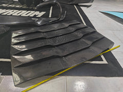 Robot Craftsman "GODZILLA" Rear Window Louvers for Nissan GTR Nismo T-Spec Premium Carbon Fiber/FRP