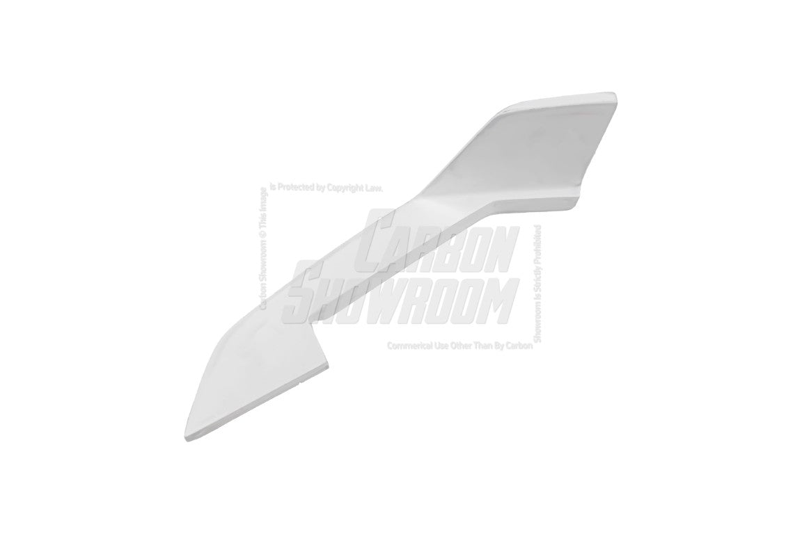 Tesla Model 3 Highland / Performance 2024-ON with Aftermarket Parts - "HACKER" Front Corner Canards Carbon Fiber / FRP from Robot Craftsman