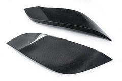 Tesla Model 3 Performance Long Range Standard Base 2017 2018 2019 2020 2021 2022 2023 with Aftermarket Parts - "Hacker" Widebody Wheel Arches & Side Skirts Carbon Fiber / FRP from Robot Craftsman