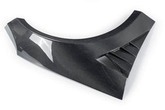 Tesla Model 3 Performance Long Range Standard Base 2017 2018 2019 2020 2021 2022 2023 with Aftermarket Parts - "Hacker" Widebody Wheel Arches & Side Skirts Carbon Fiber / FRP from Robot Craftsman