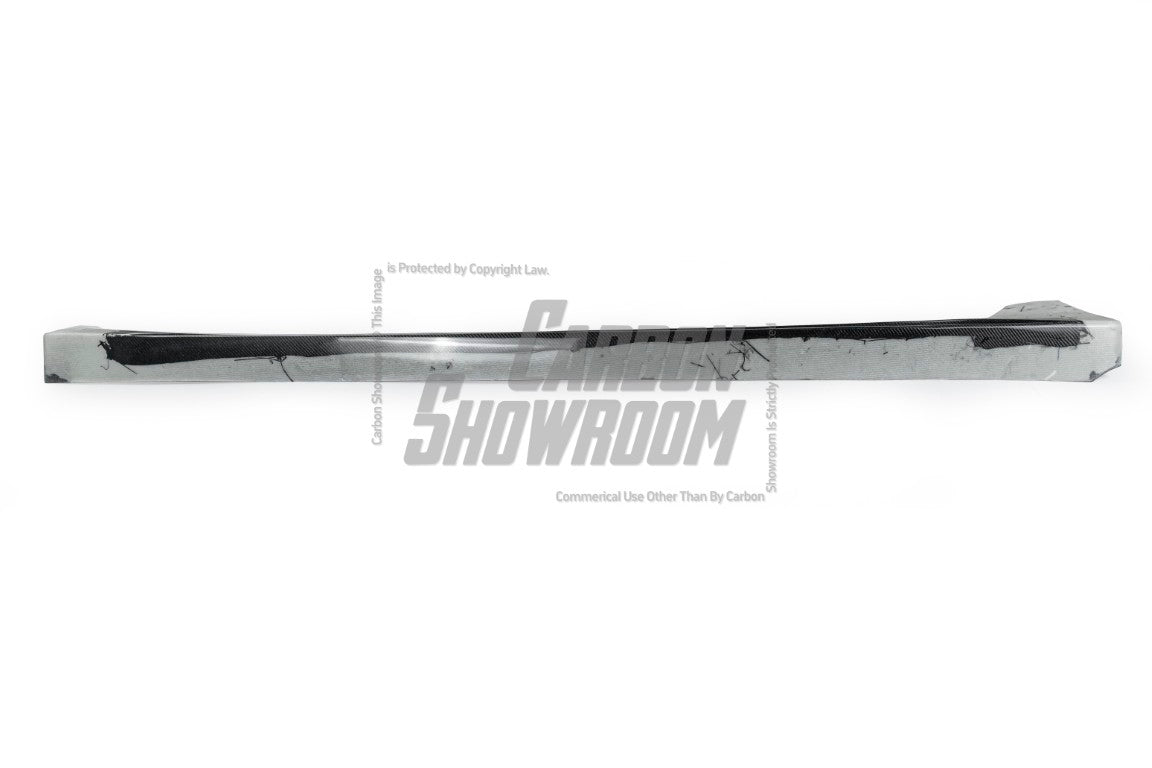 Tesla Model 3 Performance Long Range Standard Base 2017 2018 2019 2020 2021 2022 2023 with Aftermarket Parts - "Hacker" Widebody Wheel Arches & Side Skirts Carbon Fiber / FRP from Robot Craftsman