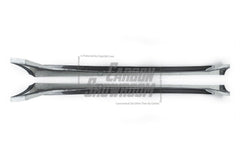 Tesla Model 3 Performance Long Range Standard Base 2017 2018 2019 2020 2021 2022 2023 with Aftermarket Parts - "Hacker" Widebody Wheel Arches & Side Skirts Carbon Fiber / FRP from Robot Craftsman
