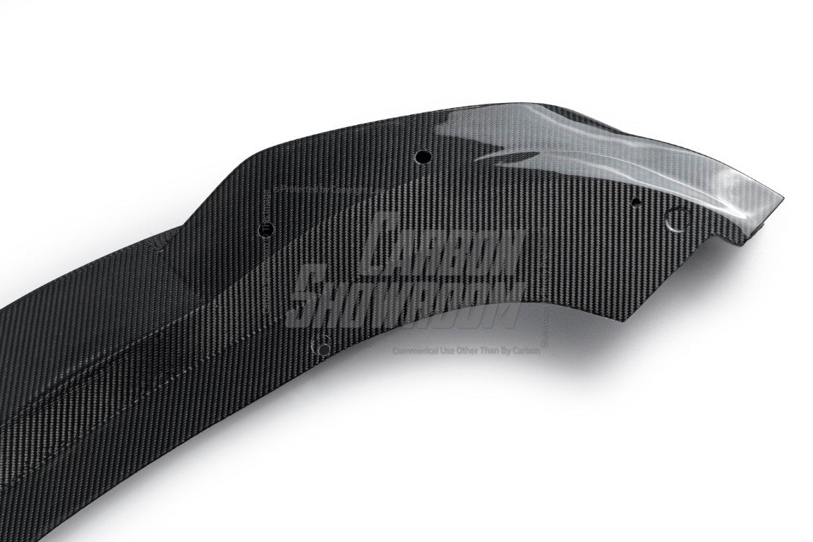 Alfa Romeo Giulia Sport Veloce Ti Sprint RWD AWD 2017 2018 2019 2020 2021 2022 2023 2024 (not suitable for Base and Lusso front bumpers) with Aftermarket Parts - "HIDROGAI" Front Lip Splitter Carbon Fiber / FRP from Robot Craftsman