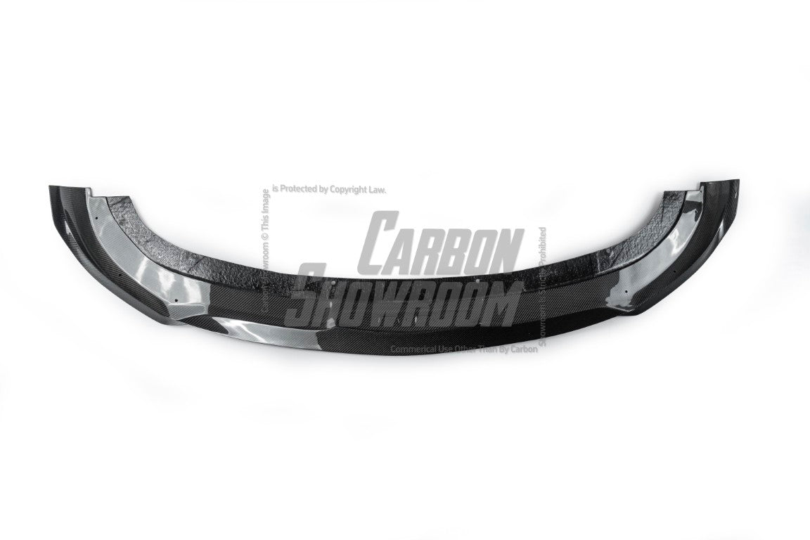 Alfa Romeo Giulia Sport Veloce Ti Sprint RWD AWD 2017 2018 2019 2020 2021 2022 2023 2024 (not suitable for Base and Lusso front bumpers) with Aftermarket Parts - "HIDROGAI" Front Lip Splitter Carbon Fiber / FRP from Robot Craftsman