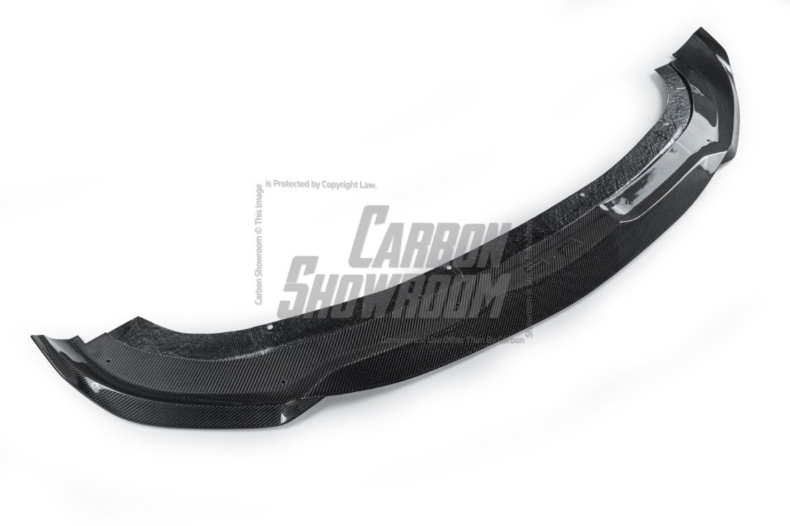 Alfa Romeo Giulia Sport Veloce Ti Sprint RWD AWD 2017 2018 2019 2020 2021 2022 2023 2024 (not suitable for Base and Lusso front bumpers) with Aftermarket Parts - "HIDROGAI" Front Lip Splitter Carbon Fiber / FRP from Robot Craftsman