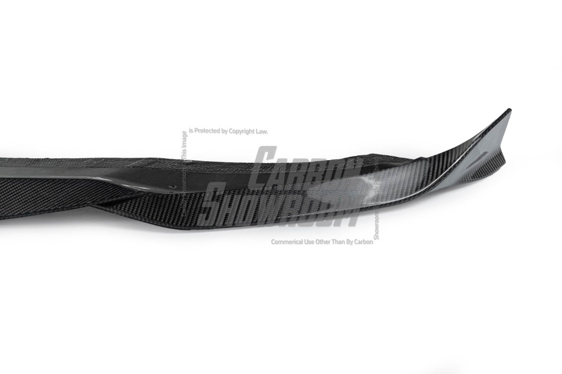 Alfa Romeo Giulia Sport Veloce Ti Sprint RWD AWD 2017 2018 2019 2020 2021 2022 2023 2024 (not suitable for Base and Lusso front bumpers) with Aftermarket Parts - "HIDROGAI" Front Lip Splitter Carbon Fiber / FRP from Robot Craftsman