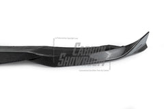 Alfa Romeo Giulia Sport Veloce Ti Sprint RWD AWD 2017 2018 2019 2020 2021 2022 2023 2024 (not suitable for Base and Lusso front bumpers) with Aftermarket Parts - "HIDROGAI" Front Lip Splitter Carbon Fiber / FRP from Robot Craftsman