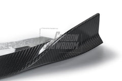 Alfa Romeo Giulia Sport Veloce Ti Sprint RWD AWD 2017 2018 2019 2020 2021 2022 2023 2024 (not suitable for Base and Lusso front bumpers) with Aftermarket Parts - "HIDROGAI" Front Lip Splitter Carbon Fiber / FRP from Robot Craftsman