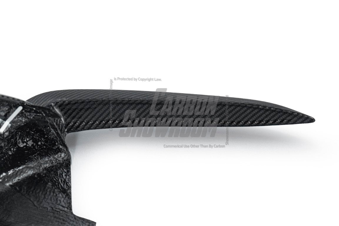 Alfa Romeo Giulia Sport Veloce Ti Sprint RWD AWD Lusso Base 2017 2018 2019 2020 2021 2022 2023 2024 with Aftermarket Parts - "HIDROGAI" Rear Diffuser Carbon Fiber / FRP from Robot Craftsman