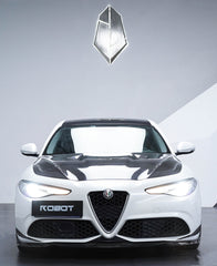 Alfa Romeo Giulia Quadrifoglio Sport Veloce Ti Sprint RWD AWD Lusso Base 2017-ON with Robot Craftsman's Aftermarket Parts - Standard Package "HIDROGAI" Carbon Fiber / FRP
