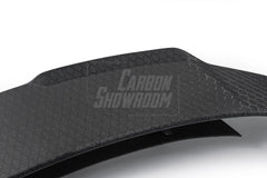 Tesla Model Y Juniper 2026-ON with Aftermarket Parts - V1 Rear Spoiler Carbon Fiber / FRP