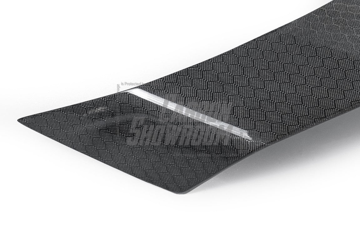 Tesla Model Y Juniper 2026-ON with Aftermarket Parts - V1 Rear Spoiler Carbon Fiber / FRP