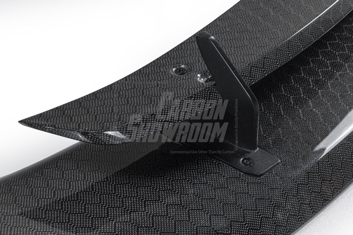 Tesla Model Y Juniper 2026-ON with Aftermarket Parts - V1 Rear Spoiler Carbon Fiber / FRP