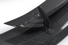 Tesla Model Y Juniper 2026-ON with Aftermarket Parts - V1 Rear Spoiler Carbon Fiber / FRP