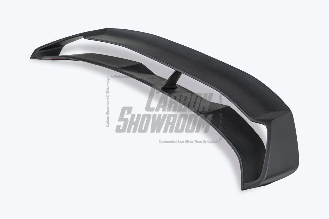 Tesla Model 3 Highland / Performance 2024-ON with Aftermarket Parts - Hacker Rear Wing Carbon Fiber / FRP from Robot Craftsman