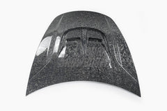 Tesla Model 3 Performance Long Range Standard Base 2017 2018 2019 2020 2021 2022 2023 with Aftermarket Parts - "Hacker" V2 Hood Bonnet Carbon Fiber / FRP from Robot Craftsman