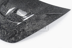 Tesla Model 3 Performance Long Range Standard Base 2017 2018 2019 2020 2021 2022 2023 with Aftermarket Parts - "Hacker" V2 Hood Bonnet Carbon Fiber / FRP from Robot Craftsman