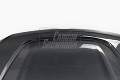 Volkswagen Golf R GTI Base MK7 MK7.5 2015 2016 2017 2018 2019 2020 2021 with Aftermarket Parts - Hood Bonnet Carbon Fiber / FRP from Robot Craftsman