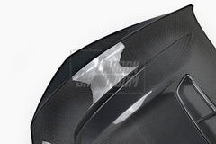 Volkswagen Golf R GTI Base MK7 MK7.5 2015 2016 2017 2018 2019 2020 2021 with Aftermarket Parts - Hood Bonnet Carbon Fiber / FRP from Robot Craftsman