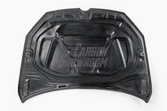 Volkswagen Golf R GTI Base MK7 MK7.5 2015 2016 2017 2018 2019 2020 2021 with Aftermarket Parts - Hood Bonnet Carbon Fiber / FRP from Robot Craftsman
