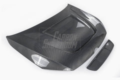 Volkswagen Golf R GTI Base MK7 MK7.5 2015 2016 2017 2018 2019 2020 2021 with Aftermarket Parts - Hood Bonnet Carbon Fiber / FRP from Robot Craftsman