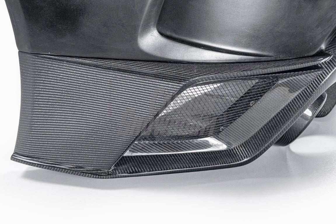 Toyota Supra MK5 A90 A91 3.0 2.0 2020 2021 2022 2023 2024 with Aftermarket Parts - Hyperion Narrow Body Rear Bumper & Diffuser Carbon Fiber / FRP from Robot Craftsman