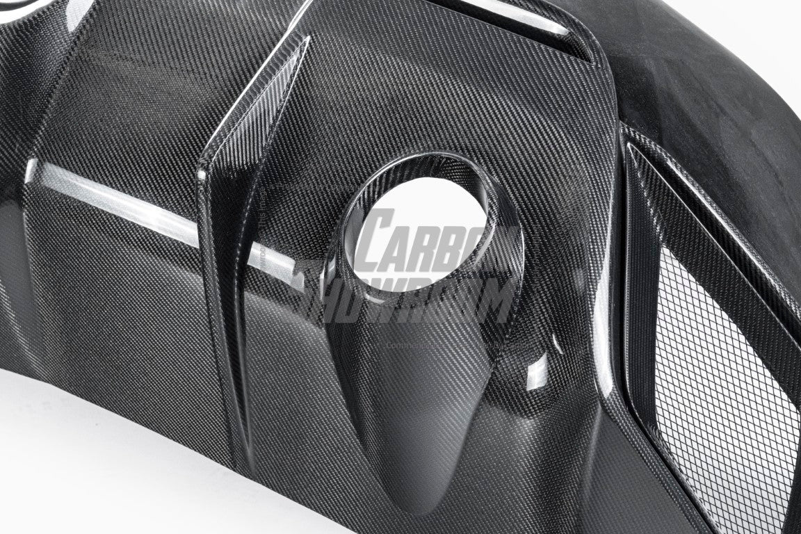 Toyota Supra MK5 A90 A91 3.0 2.0 2020 2021 2022 2023 2024 with Aftermarket Parts - Hyperion Narrow Body Rear Bumper & Diffuser Carbon Fiber / FRP from Robot Craftsman