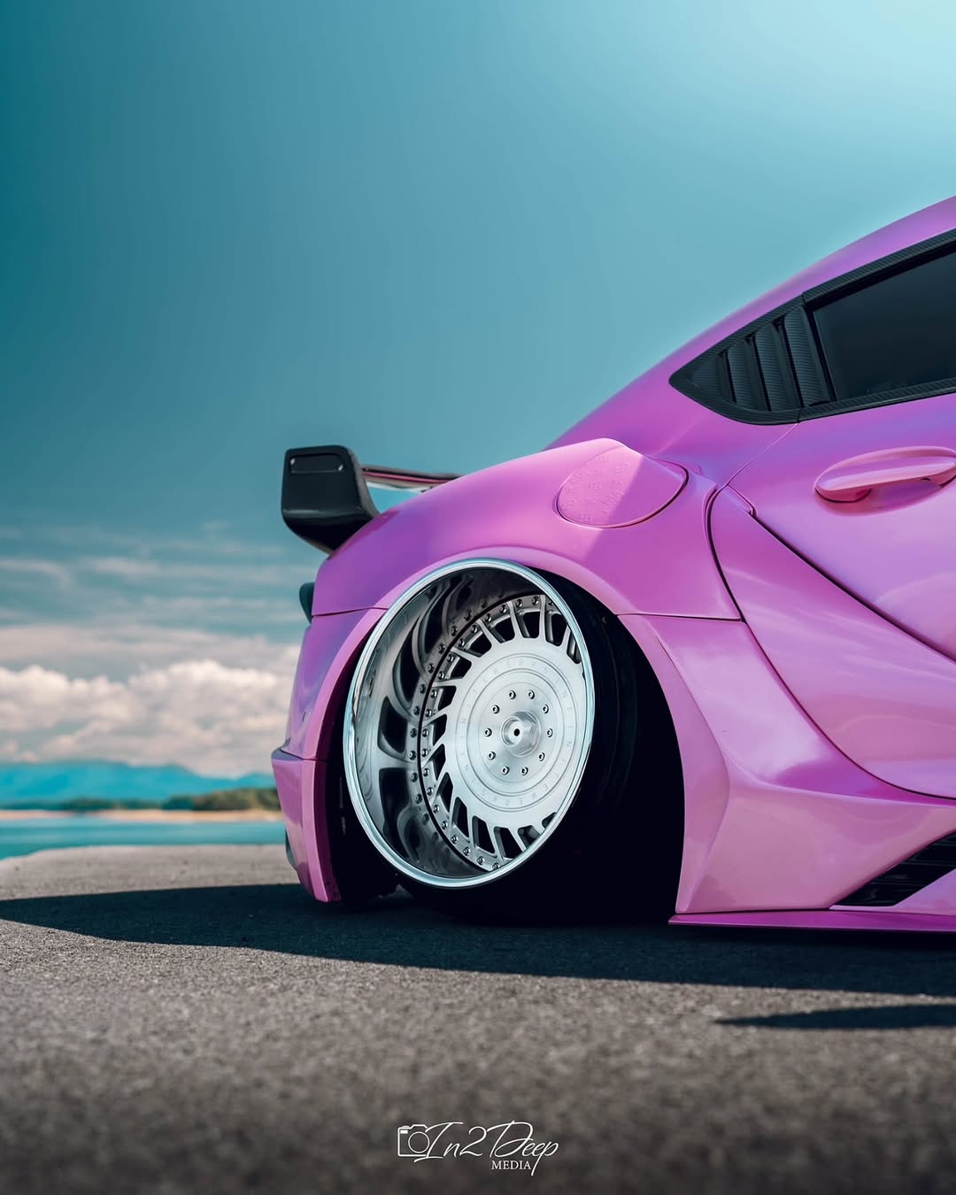 Toyota Supra MK5 A90 A91 3.0 2.0 2020 2021 2022 2023 2024 with Aftermarket Parts - Hyperion Widebody Fender Flares Wheel Arches & Side Skirts Package Carbon Fiber / FRP from Robot Craftsman