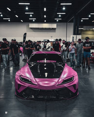 Toyota Supra MK5 A90 A91 3.0 2.0 2020 2021 2022 2023 2024 with Aftermarket Parts - Hyperion Widebody Hood Bonnet Carbon Fiber / FRP from Robot Craftsman