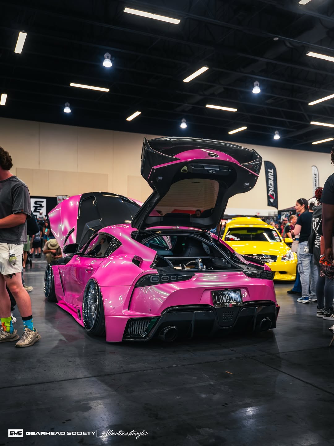 Toyota Supra MK5 A90 A91 3.0 2.0 2020 2021 2022 2023 2024 with Aftermarket Parts - Hyperion Widebody Rear Bumper & Diffuser Carbon Fiber / FRP from Robot Craftsman