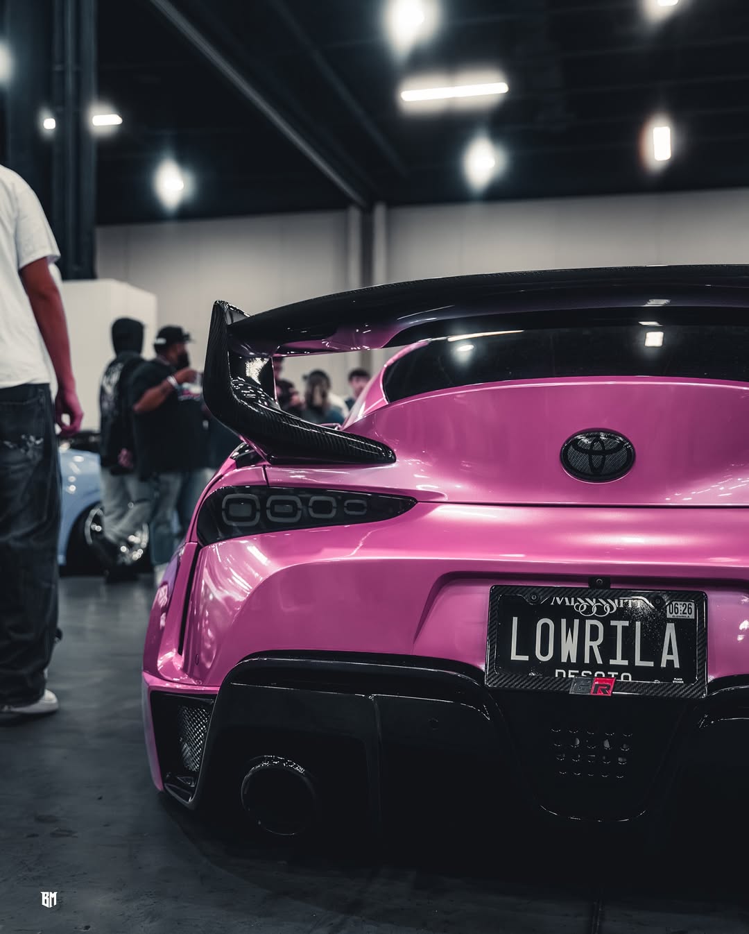 Toyota Supra MK5 A90 A91 3.0 2.0 2020 2021 2022 2023 2024 with Aftermarket Parts - Hyperion Widebody Rear Bumper & Diffuser Carbon Fiber / FRP from Robot Craftsman
