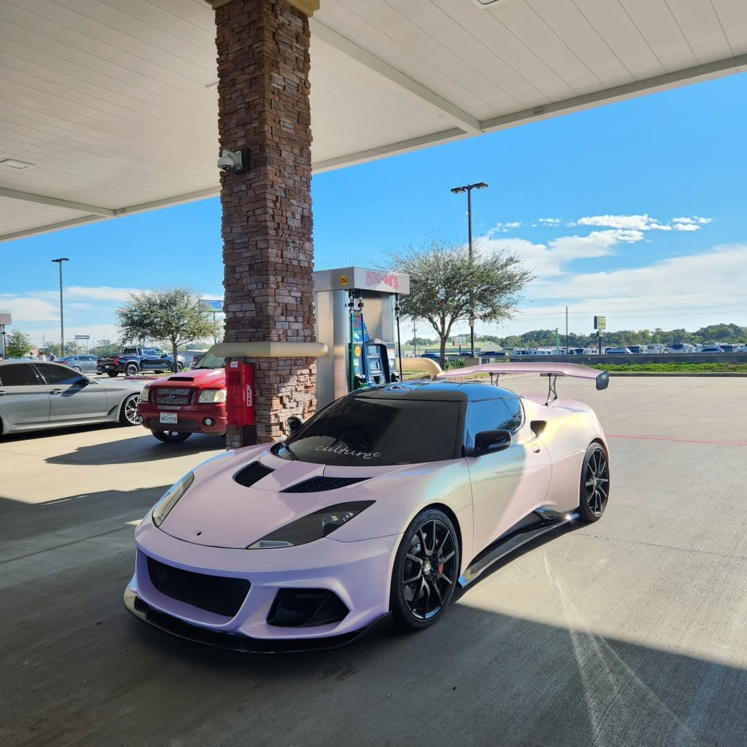 Lotus Evora 2018 2019 2020 2021 with Aftermarket Parts - Front Bumper & Lip  Carbon Fiber / FRP from Robot Craftsman