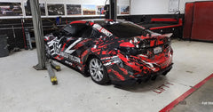 Mazda6 Sport Grand Touring Singature Carbon Edition 2014 2015 2016 2017 2018 2019 2020 2021 2022 with Aftermarket Parts - Ducktail Rear Spoiler Carbon Fiber / FRP from Robot Craftsman