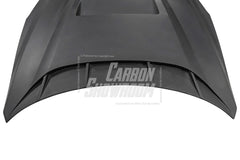 Nissan GTR Nismo Black Edition Track Edition Premium Base 2008 2009 2010 2011 2012 2013 2014 2015 2016 (for installation on 2017-2024 vehicles, 2008-2016 front bumper is recommended) with Aftermarket Parts - "Godzilla" Hood Bonnet Carbon Fiber / FRP from Robot Craftsman