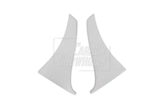 Nissan GTR Nismo Black Edition Track Edition Premium Base CBA DBA 2008 2009 2010 2011 2012 2013 2014 2015 2016 (for installation on 2017 2018 2019 2020 2021 2022 2023 2024 vehicles, 2008 2009 2010 2011 2012 2013 2014 2015 2016 hood is recommended) with Aftermarket Parts - "Godzilla" Widebody Front Bumper & Front Lip Carbon Fiber / FRP from Robot Craftsman