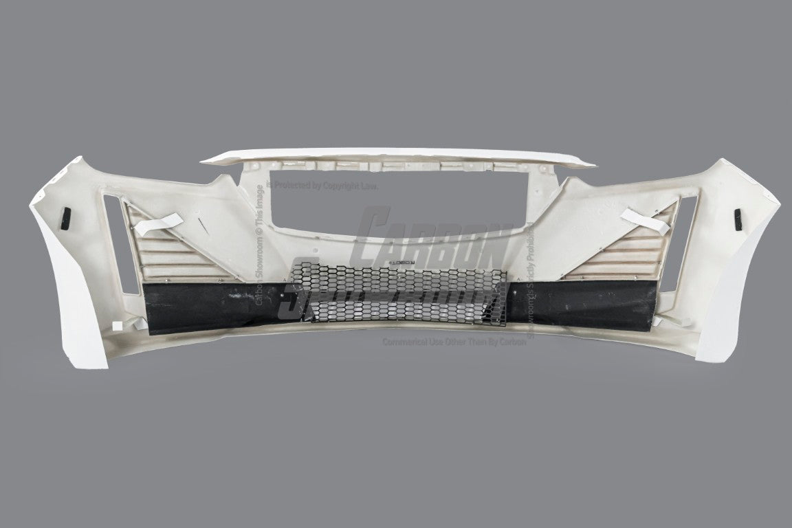 Cadillac CT5 CT5-V Sport Premium Luxury Base 2020 2021 2022 2023 2024 with Aftermarket Parts - "PRISM" Front Bumper & Front Lip Carbon Fiber / FRP from Robot Craftsman