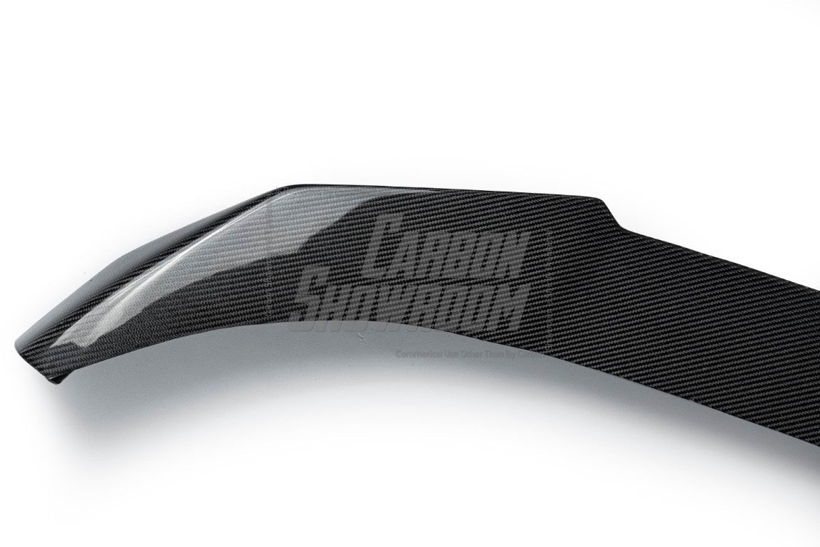 Cadillac CT5 CT5-V Sport Premium Luxury Base 2020 2021 2022 2023 2024 with Aftermarket Parts - "PRISM" Front Bumper & Front Lip Carbon Fiber / FRP from Robot Craftsman