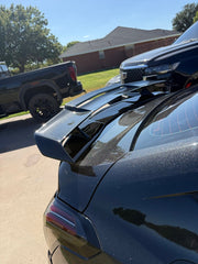 Cadillac CT5 CT5-V Blackwing Sport Premium Luxury Base 2020 2021 2022 2023 2024 with Aftermarket Parts - PRISM Rear GT Wing Carbon Fiber / FRP from Robot Craftsman
