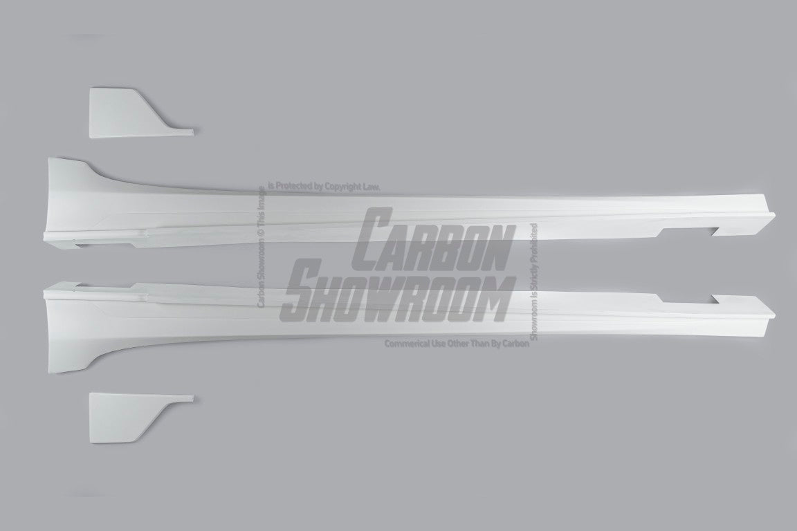 Cadillac CT5 CT5-V Sport Premium Luxury Base 2020 2021 2022 2023 2024 with Aftermarket Parts - PRISM Side Skirts Carbon Fiber / FRP from Robot Craftsman