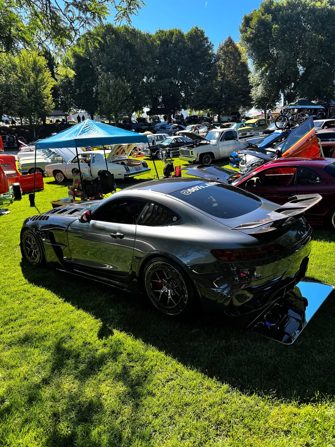 Mercedes Benz AMG GT/GTS/GTC/GTR C190 (fits both Pre-facelift & facelift) 2015 2016 2017 2018 2019 2020 2021 with Aftermarket Parts - Paragon Rear Wing Carbon Fiber / FRP from Robot Craftsman
Mercedes Benz AMG GT/GTS/GTC/GTR C190 (fits both Pre-facelift & facelift) 2015 2016 2017 2018 2019 2020 2021 with Aftermarket Parts - Paragon Rear Wing Carbon Fiber / FRP from Robot Craftsman