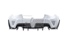 Toyota GT86 86 TRD GT SE Base ZN6 2017 2018 2019 2020 & Scion FR-S FRS ZN6 2013 2014 2015 2016 & BRZ TS Limited Premium ZN6 2013 2014 2015 2016 2017 2018 2019 2020 (compatible with ROBOT widebody kit) with Aftermarket Parts - Rear Bumper & Diffuser Carbon Fiber / FRP from Robot Craftsman
