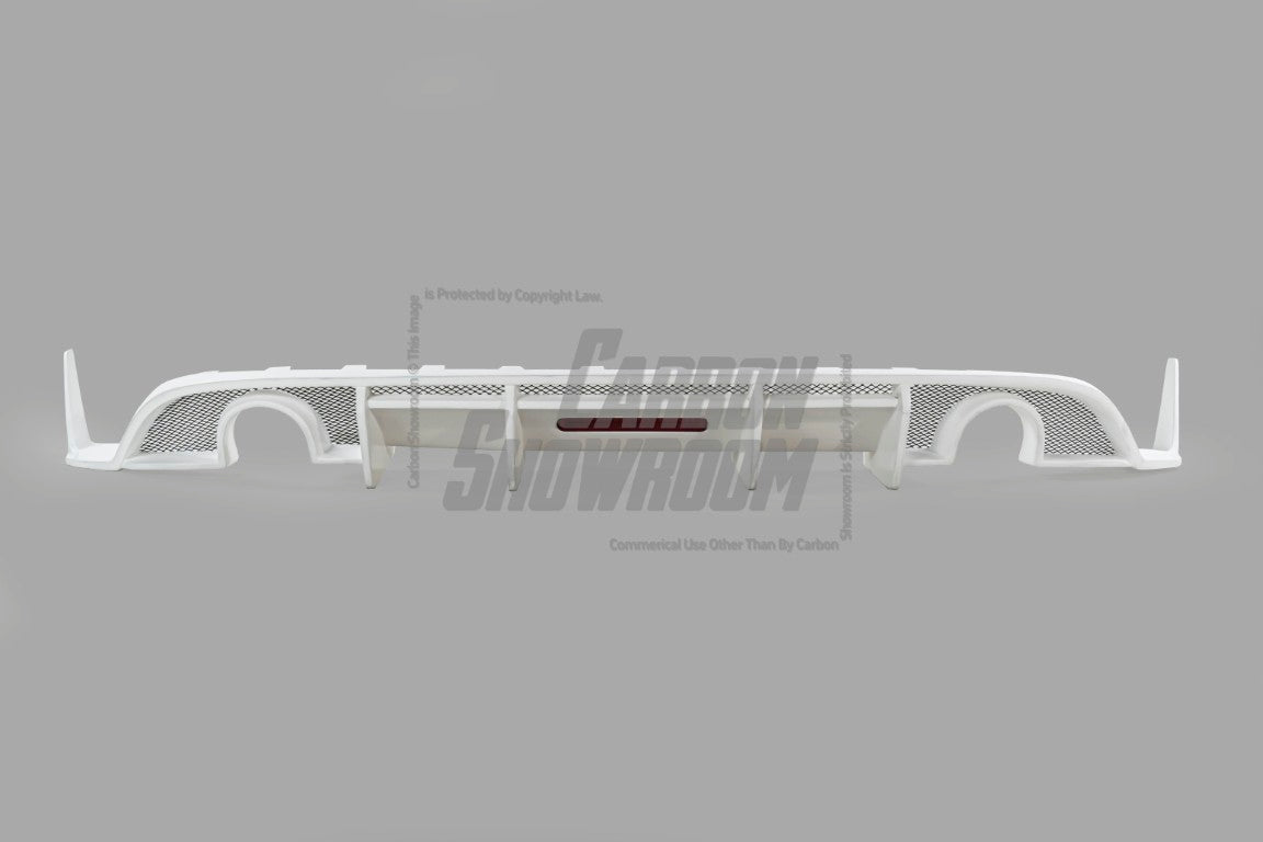 Volkswagen Golf R GTI Base MK7.5 2018 2019 2020 2021 (also suitable for Golf R and base Golf with exhaust conversion) with Aftermarket Parts - Rear Diffuser Carbon Fiber / FRP from Robot Craftsman