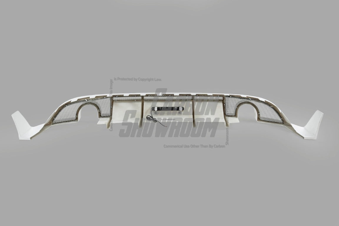 Volkswagen Golf R GTI Base MK7.5 2018 2019 2020 2021 (also suitable for Golf R and base Golf with exhaust conversion) with Aftermarket Parts - Rear Diffuser Carbon Fiber / FRP from Robot Craftsman